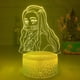 thumbnail image 3 of 3d Nightlight Sleep Led Anime Lámpara para niños Nezuko Kamado Figura Luz para niños Mesa infantil Lámpara 3d Regalo sorpresa de vacaciones para amigos 7 Cambio de color Feliz Sencillez, 3 of 4
