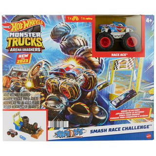 Hot Wheels Monster Trucks Arena Smashers Color Shifters 5 Alarm Rescue