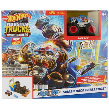 Hot Wheels Monster Trucks Smash Race Challenge One Size