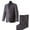 Dark Gray, variant on Henry Uomo RBH106D Boy's Husky Fit 2-Piece Solid Suit Set - Dark Grey - 8H