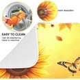 thumbnail image 2 of Autumn Fall Dish Drying Mat 16x18 inch Pumpkin Fall Leaves Butterfly Drying Pad Dish Drainer Mat Protector for Kitchen Countertops Counter, 2 of 8