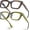 Coco Tortoise+olive Green, variant on Chunky Square Anti Glare UV400 Blue Light Blocking Glasses | 99% Digital Screen Filter Non-Prescription Clear Lens Thick Frame 32g Lightweight Eyewear Office for Men Women MONTANA