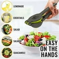 thumbnail image 4 of Zulay Metal 2-In-1 Lemon Lime Squeezer - Hand Juicer Lemon Squeezer - Max Extraction Manual Citrus Juicer (Gray and Lime Punch), 4 of 4