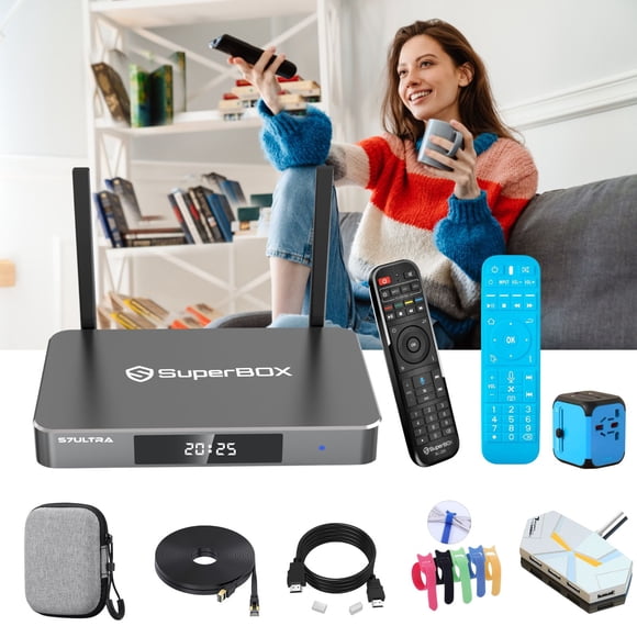 SuperBox S7 Ultra Latest Version Full Load 2026 Smart TV Box Easy Setup Guide 4GB RAM 128GB