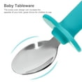 thumbnail image 2 of ACDANC 2026 New Baby Learning Spoon for Kids Made From Safe Silicone and Stainless Steel Black Cartoon Design Kids Spoons for Feeding, Self-Learning, Toddlers, Baby Meals, Home Use, 2 of 7
