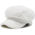 thumbnail image 5 of CoCopeaunts Octagon Lambswool Newsboy Hats for Women Autumn Winter Hat Female Newsboy Cap Warm Outdoor Beret Painter Hats, 5 of 7