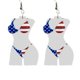 thumbnail image 3 of 1 2 pendientes de acrílico llamativos, pendientes de cuerpo de chica sexy, pendientes colgantes, 3 of 4