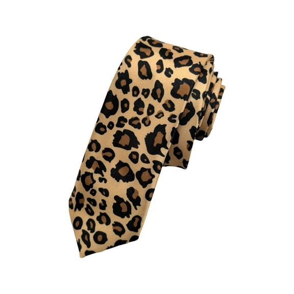 Yauxim Tie Men's Animal Print Necktie for Formal and Casual Occasion Stylish Long Tie for Weddings Parties and Business Meetings