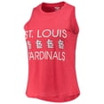 thumbnail image 2 of Women's Concepts Sport Navy/Red St. Louis Cardinals Meter Muscle Tank Top & Pants Sleep Set, 2 of 5