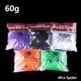thumbnail image 1 of Telaraña Artificial para decoración de Halloween, accesorios de escena de fiesta de miedo, telaraña elástica blanca, suministros de decoración para el hogar, 1 of 4