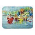 thumbnail image 1 of Carolines Treasures JMK1070RUG On the Dock Sailboats Machine Washable Memory Foam Mat, 1 of 4