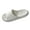 White, variant on Green Shoes For Women Casual Diamond Pattern Slip On Sandals Non Slip Odor Resistant Eva Lightweight Spring Summer Indoor Outdoor Wear 1Pc Pair Of Shoes