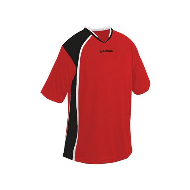 Diadora Boy's Serie A Soccer Jersey Shirt Red/Black/White YL Walmart