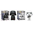 thumbnail image 2 of Funko POP Star Wars Star Wars nuevo clásico Darth Vader Stormtrooper logística acción pintura juguete decoraciones decorar niños, 2 of 4