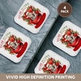 thumbnail image 6 of 3drose, Adorable Maine Coon Kitty Cat Is Christmas Ready for Cat Lovers, Set of 4 Coasters - Soft, 6 of 7