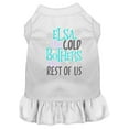 thumbnail image 6 of Pet Dog  Cat Dress Screen Printed, "Elsa, The Cold Bothers The Rest Of Us", 6 of 10