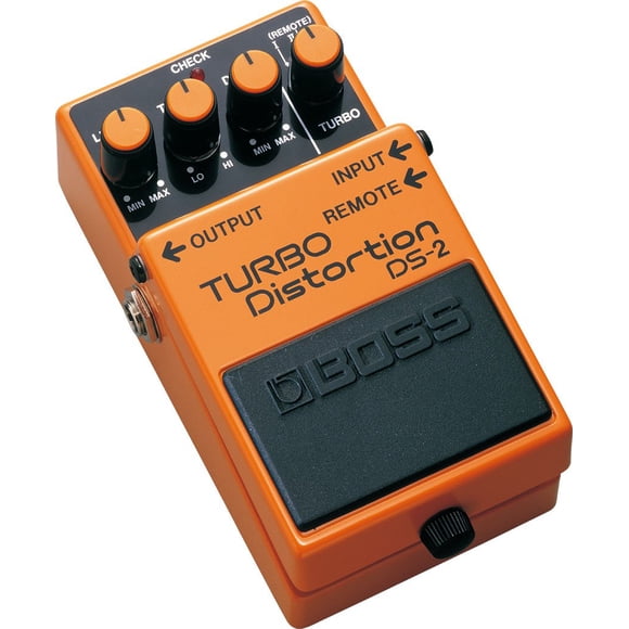 Pedal de distorsión BOSS DS-2 Turbo para guitarra