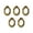 Antique Gold 2, variant on UDIYO 5Pcs/Set DIY Painting Frame Shape Nail Decor Exquisite Stylish Metal Manicure Art Decor for Female