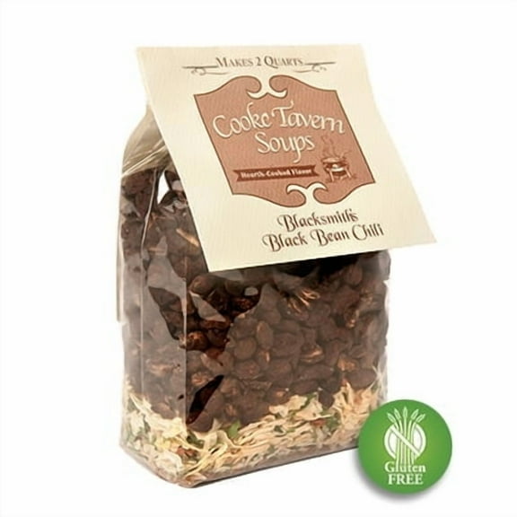 Cooke Tavern Soups - Blacksmith's Black Bean Chili - Makes 2 Quarts - Gluten Free