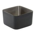 thumbnail image 4 of Hubert Soft Touch Square Black Stainless Steel Mod Pan - 4 7/8"L x 4 7/8"W x 3"H, 4 of 4