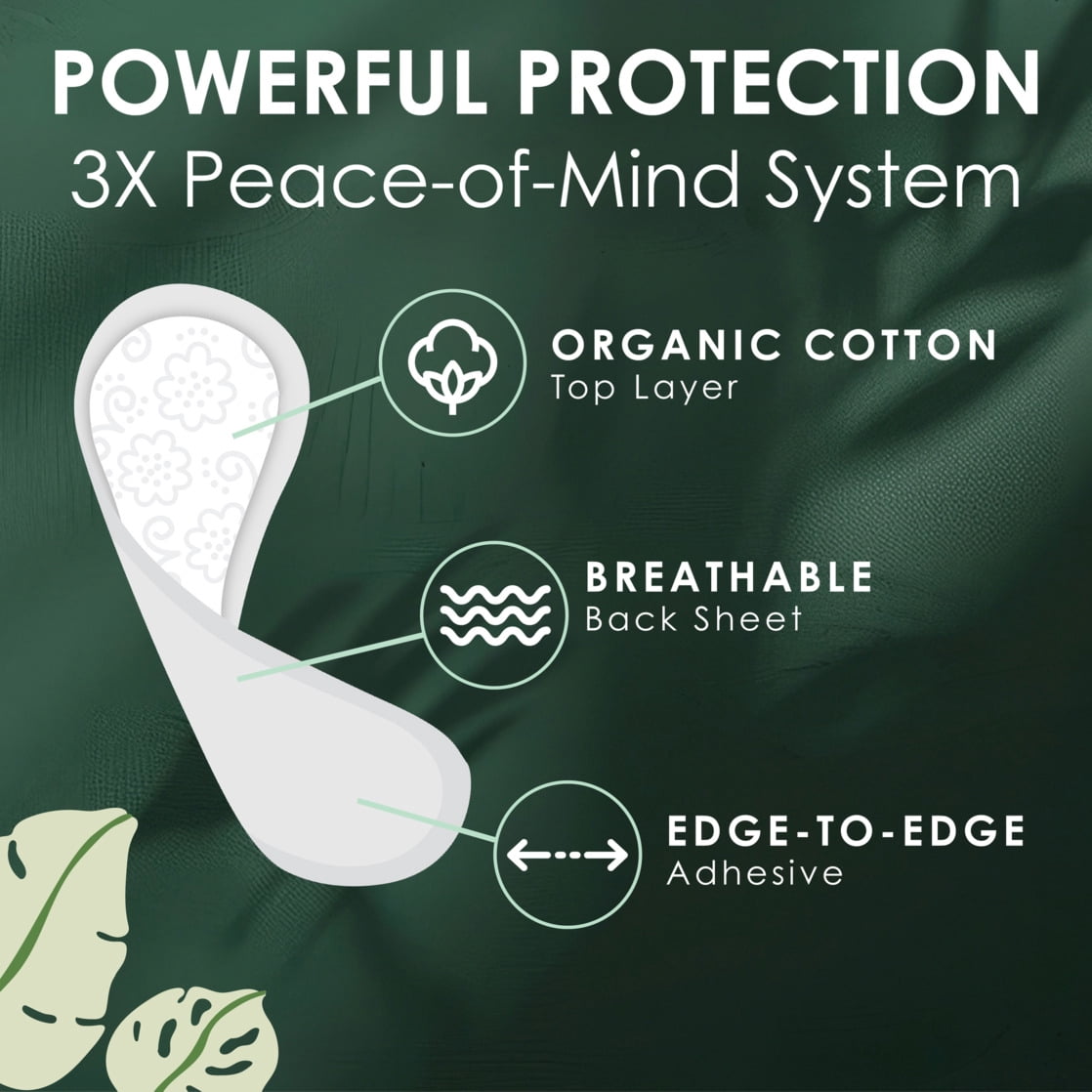 L. Chlorine Free Ultra Thin Panty Liners, Extra Long Length, 80 Ct