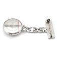 thumbnail image 4 of Enfermeras De La Aleación De Marcar El Bolsillo De Analógico Reloj De Plata Enfermera Blanco Sunnimix Reloj de bolsillo, 4 of 6