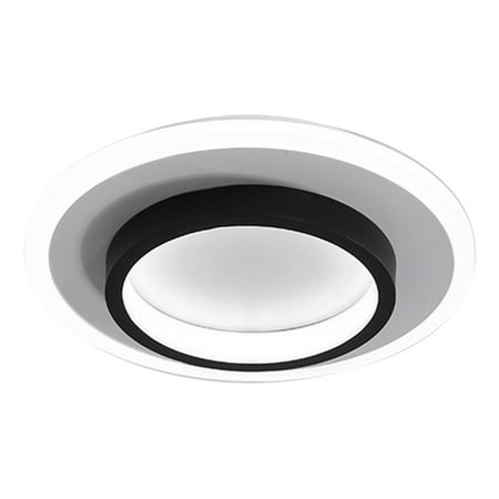 

Aousin LED Ceiling Lamp for Bedroom Interior Aisle Hallway Corridor (Round White)