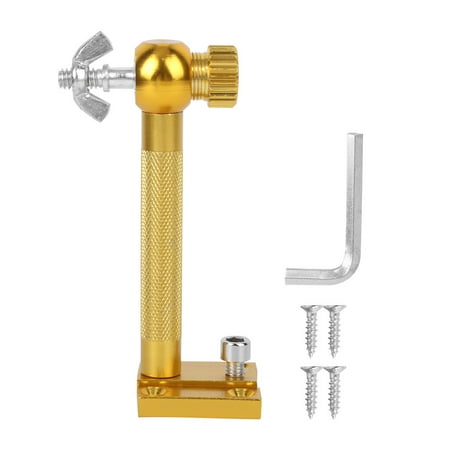 Aluminum Alloy Portable Universal Box with Night Light Bracket & Tackle Accessories Golden Fishing Chair