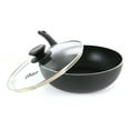 thumbnail image 2 of Oster 9.5 Inch Aluminum Nonstick Wok With Lid, 2 of 4