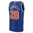 thumbnail image 3 of Youth Fanatics Guerschon Yabusele Blue New York Knicks Fast Break Replica Player Jersey - Icon Edition, 3 of 3