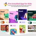 thumbnail image 7 of Android tablet,10" Android Kids Tablet 8GB+64GB, Kid-Proof Case with Kickstand, Quad-Core 1.6, 7 of 7