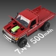 thumbnail image 3 of RCGOFOLLOW Voiture Télécommandée en Plastique pour 1/12 Rc Voiture Complète MN MN82 Rc Voiture Pièce Accessoires Rc Voiture Rouge, 3 of 9