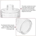 thumbnail image 4 of HARFINGTON 4pcs 120ml/4oz Empty Glass Diffuser Bottle 3" x 2.8" Refillable Fragrance Accessories Aromatherapy Jar Container for Replacement Reed Diffuser DIY Home Bathroom Transparent, 4 of 6