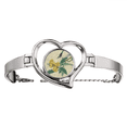 thumbnail image 1 of Níspero bordado pluma figura la pintura China Pulsera pulsera de joyería en forma de corazón Unbranded M, 1 of 3
