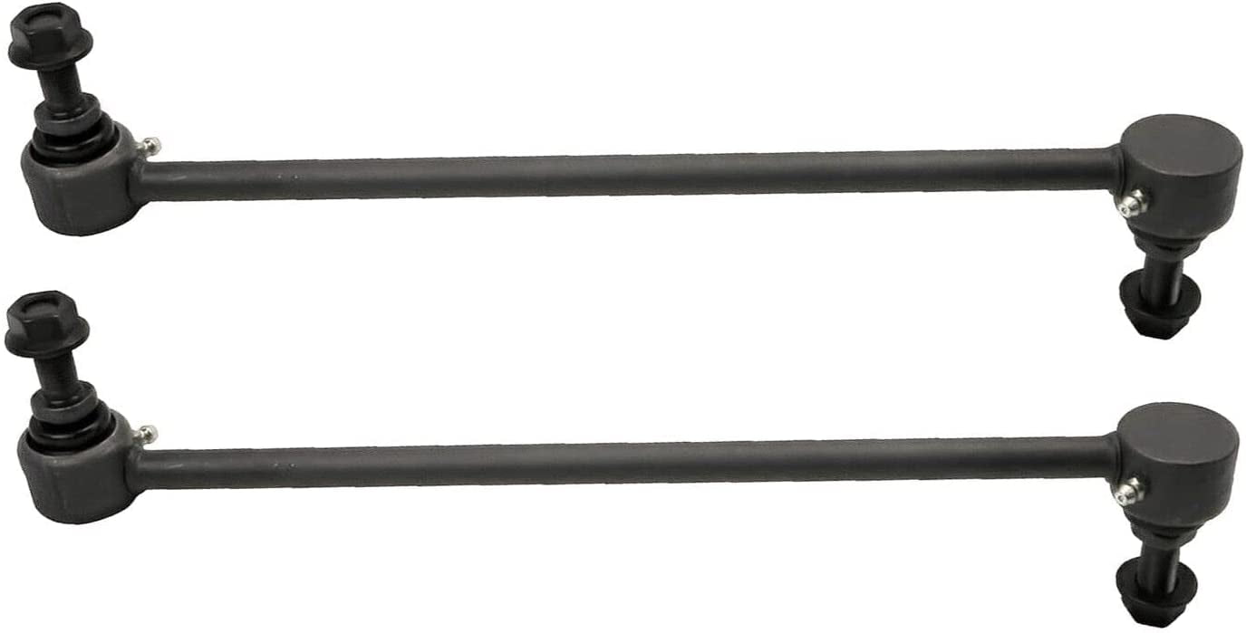 Detroit Axle - Front 2pc Sway Bars for 17-19 Chrysler Pacifica, 2 Stabilizer Sway Bar Links 2017 2018 2019 Replacement