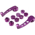 thumbnail image 1 of 1 Set Car Window Handle Aluminum Alloy Window Crank Handle Universal Car Window Handle- Purple, 1 of 3
