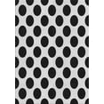 thumbnail image 1 of Ahgly Company Indoor Rectangle Patterned Charcoal Black Novelty Area Rugs, 8' x 12', 1 of 6