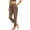 Brown, variant on Qulqfy Yoga Women pants Gray Baggy Workout Petite Drawstring Athletic High Waisted Sweatpants Trouser Style&nbsp;for Women L