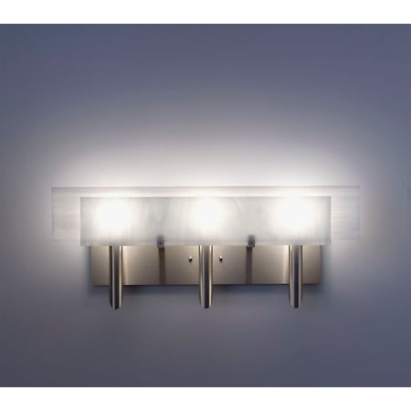 

Wall Sconces 3 Light Fixtures With Stainless Steel Finish Candelabra Bulb 27 180 Watts