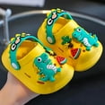 thumbnail image 1 of Trendy Cute Cartoon Dinosaur Clogs For Boys, Breathable Lightweight Non-slip Clogs For Indoor Outdoor Beach, 1 of 3