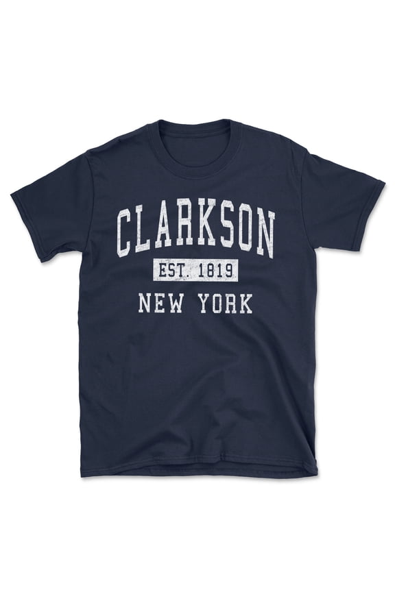 Clarkson New York Classic Established Men's Cotton T-Shirt