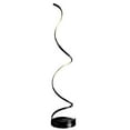 thumbnail image 2 of Modern Spiral LED 61" Floor Lamp // Black, 2 of 2