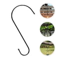 thumbnail image 3 of Shisuyan Metal Flower Hook Simple Design For Homeowners Indoors 6Pcs 11.8X5.3X0.2In, 3 of 8