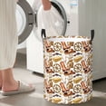 thumbnail image 5 of Vsdgher Western Cowboy Waterproof Round Large Laundry Basket -Toy Storage Basket, Perfect as Hamper, Kids Room Storage, and Toy Containment-, 5 of 6