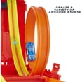 thumbnail image 5 of Hot Wheels Track Builder Unlimited Fuel Can Stunt Box & 1:64 Scale Toy Car, 5 of 7