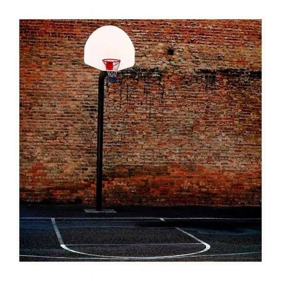 Retro Brick Wall Photography Backdrops Basketball Court Backgrounds for Photo Studio Photo Shoot Vinyl Cloth Computer Printed 3D