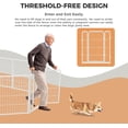 thumbnail image 2 of FXW Homeplus Unleashed Indoor Dog Playpen - Stress-Free and Safe Play, Heavy Duty 32 Inch 16 Panels Dog Pen for Small and Medium Dogs, White│Patented, 2 of 6