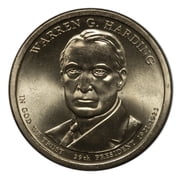 2014-P Warren G. Harding Presidential Dollar BU - Clad Coin