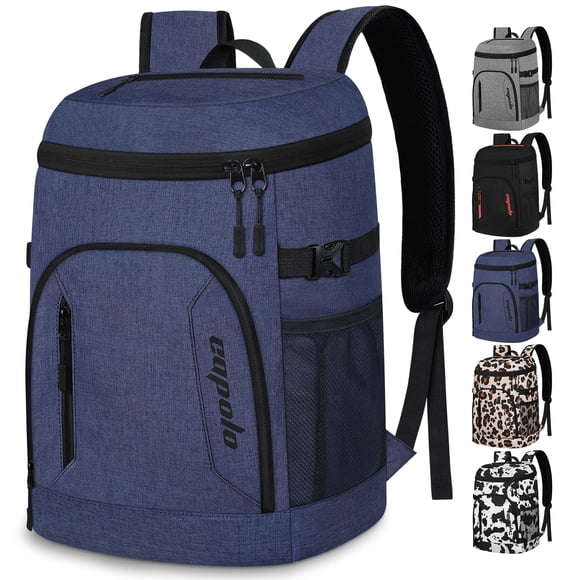Mochila Térmica Capolo para 30 Latas Aislada Azul Oscuro