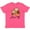 Retro Heather Pink, variant on My Great Aunt Loves Me- cute owl family Youth T-Shirt